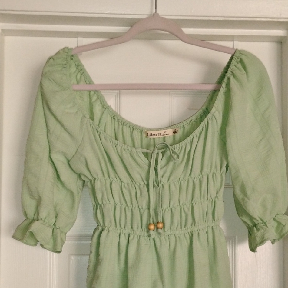 Liberty Love Mint Dress Easter Down South